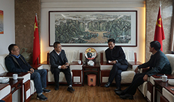 启迪清洁能源集团董事长文辉率团到访韩城市政府